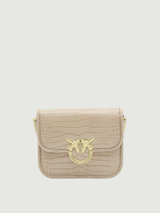 Pinko Shoulder Bag Woman Beige