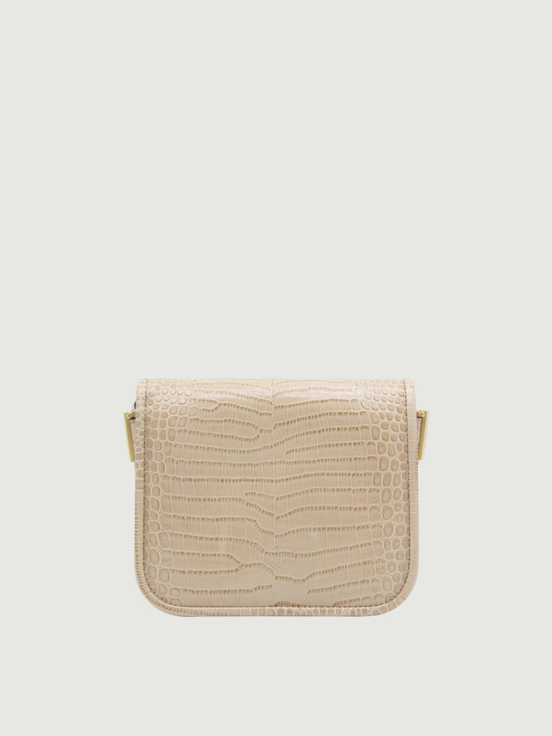 Pinko Shoulder Bag Woman Beige