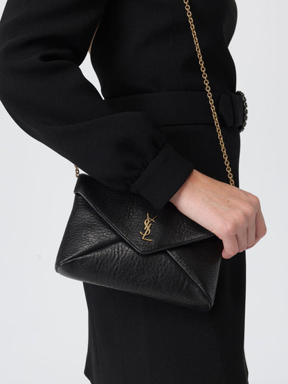 Saint Laurent Crossbody Bags Woman Black