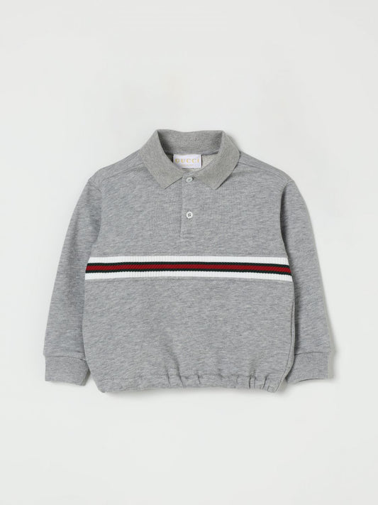 Gucci T Shirt Kids Grey
