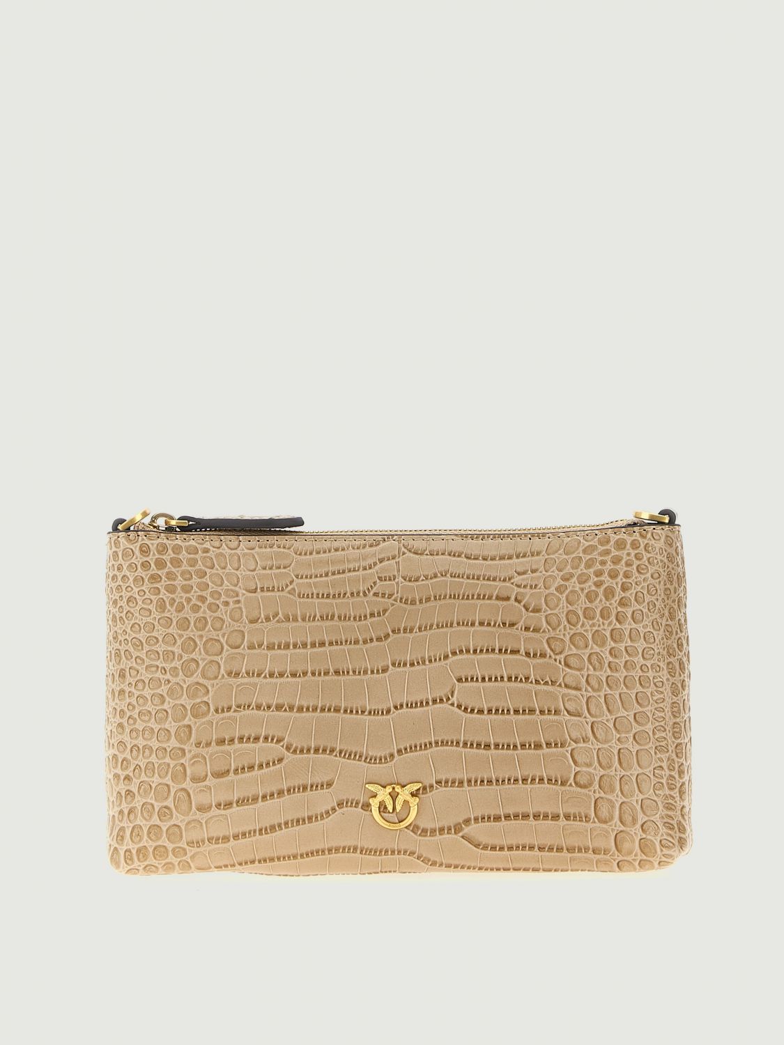 Pinko Shoulder Bag Woman Beige
