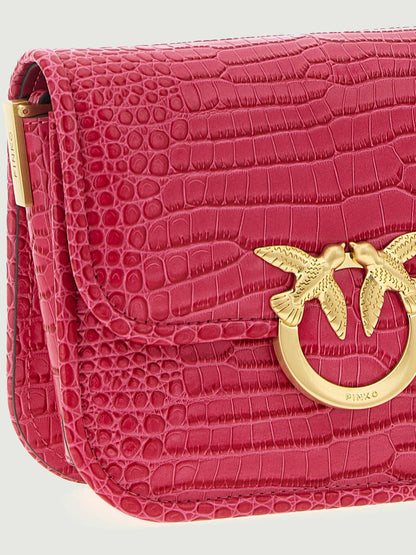 Pinko Shoulder Bag Woman Beige