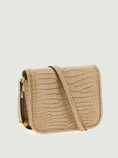 Pinko Shoulder Bag Woman Beige