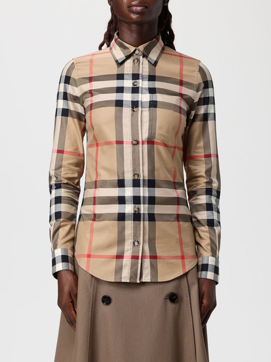 Burberry Shirt Woman Beige