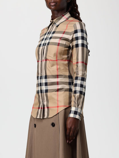 Burberry Shirt Woman Beige