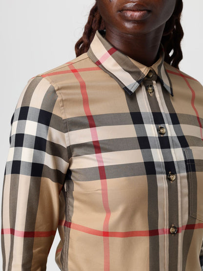 Burberry Shirt Woman Beige