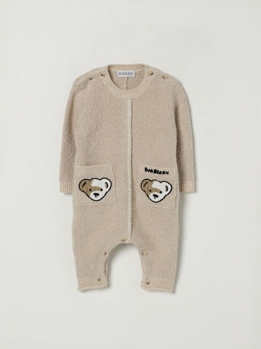 Burberry Romper Kids Beige