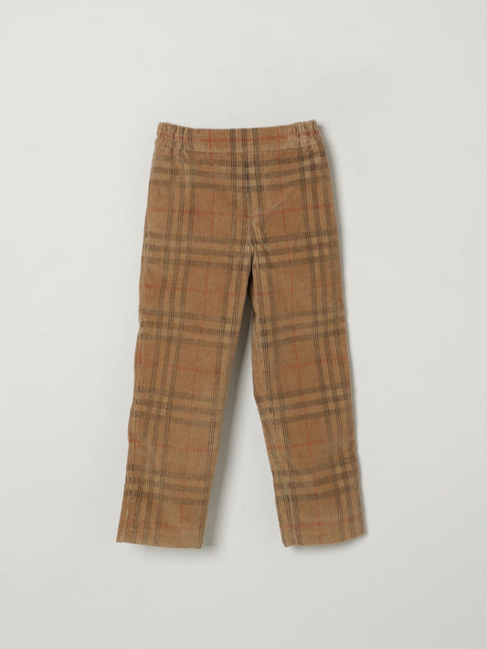 Burberry Pants Kids Beige