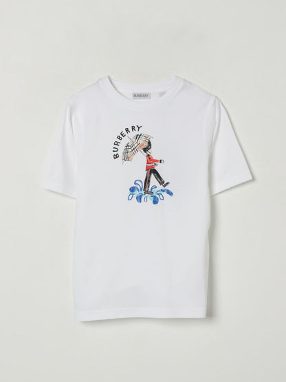Burberry T Shirt Kids White
