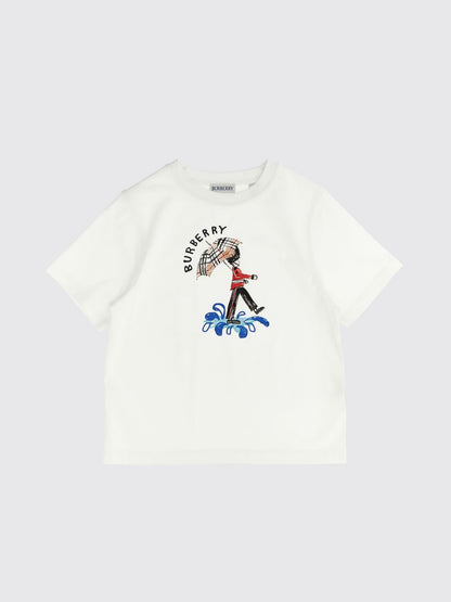 Burberry T Shirt Kids White