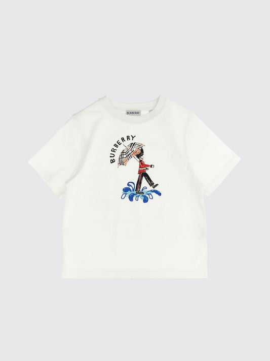 Burberry T Shirt Kids White
