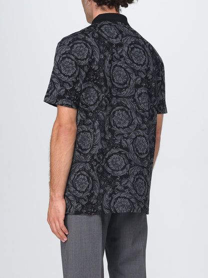 Versace Polo Shirt Men Multicolor