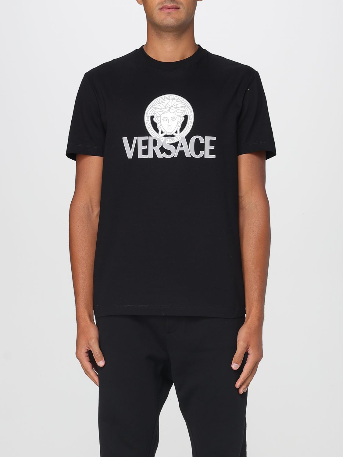 Versace T Shirt Men Black