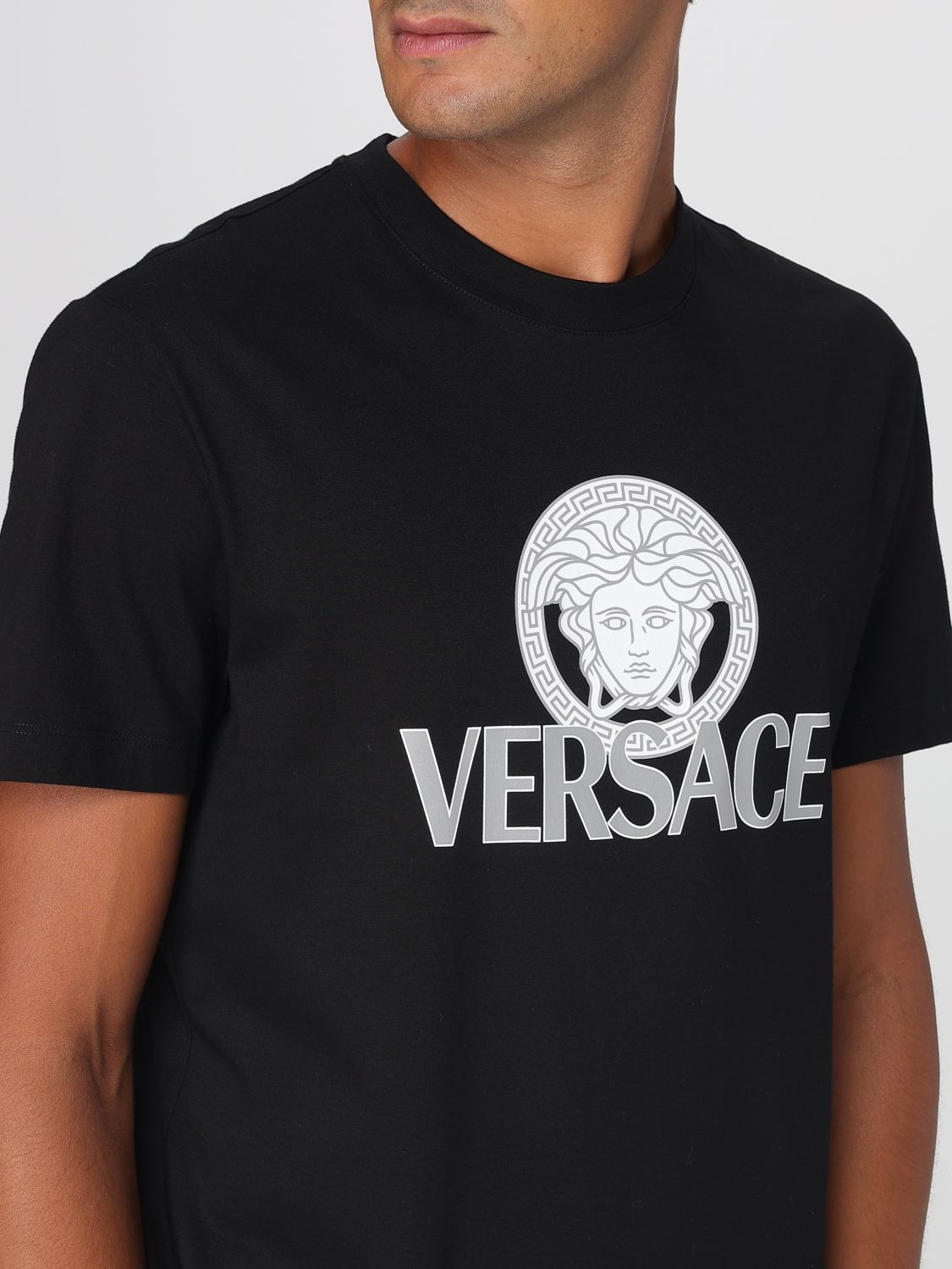 Versace T Shirt Men Black