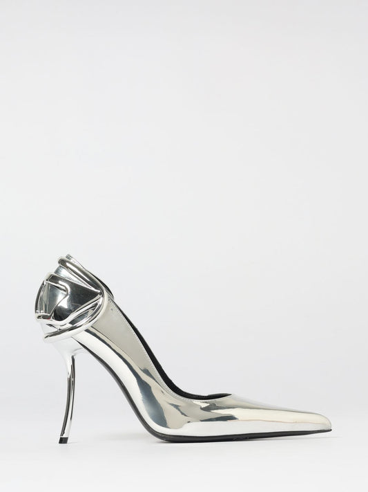 Diesel Pumps Woman Silver