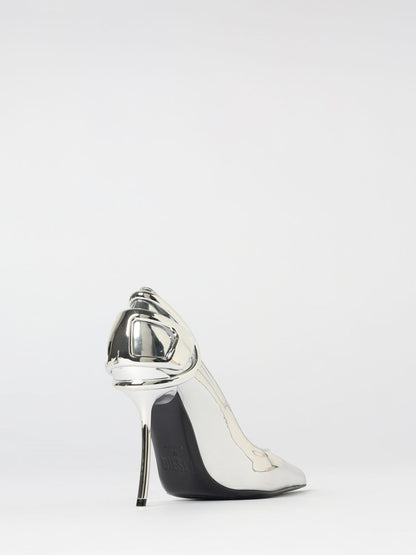 Diesel Pumps Woman Silver