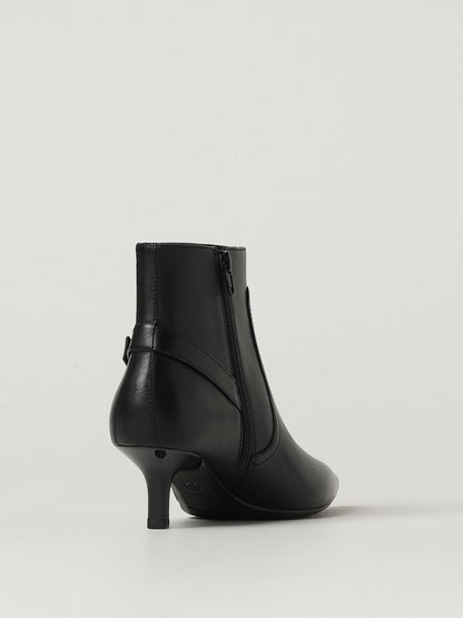 Pinko Flat Ankle Boots Woman Black