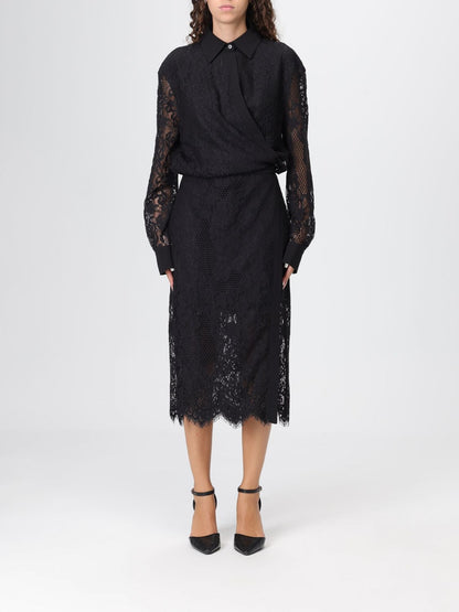Pinko Dress Woman Black