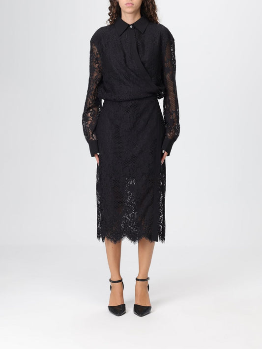 Pinko Dress Woman Black