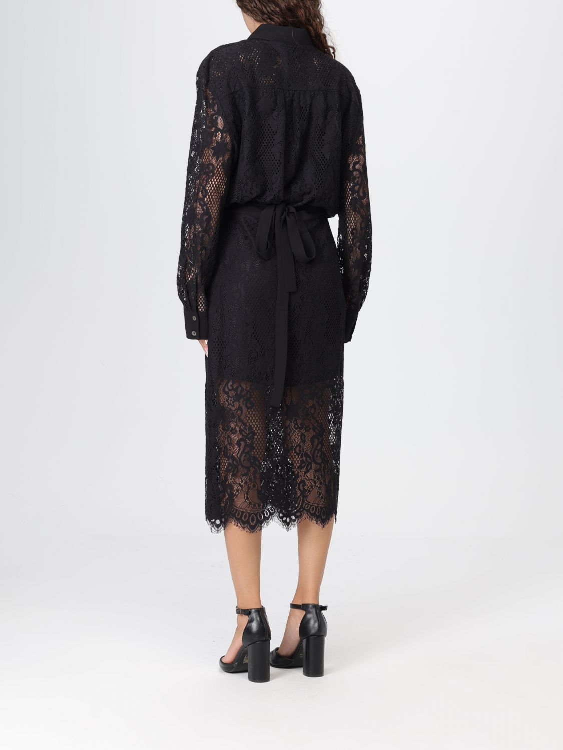 Pinko Dress Woman Black