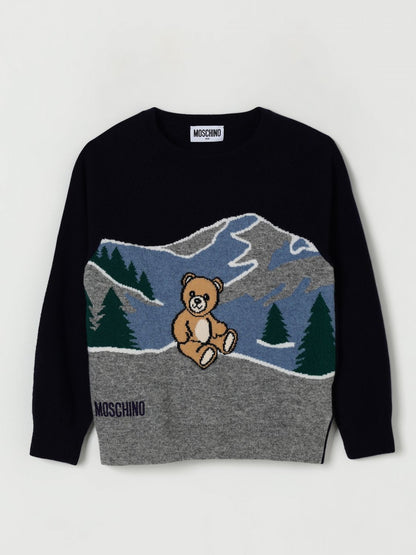 Moschino Sweater Kids Blue