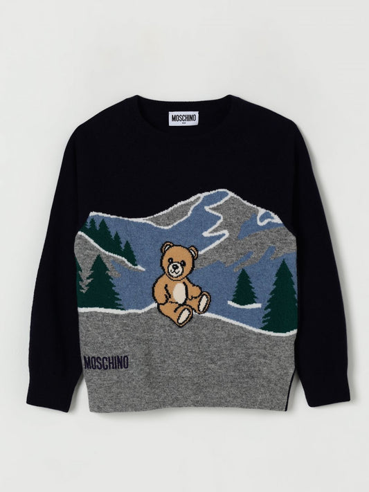 Moschino Sweater Kids Blue