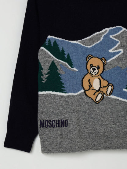 Moschino Sweater Kids Blue