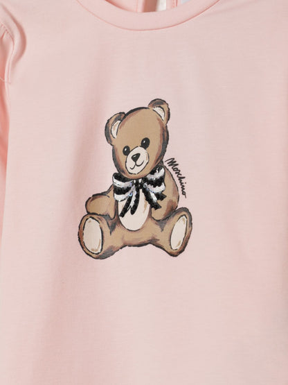 Moschino T Shirt Kids Pink