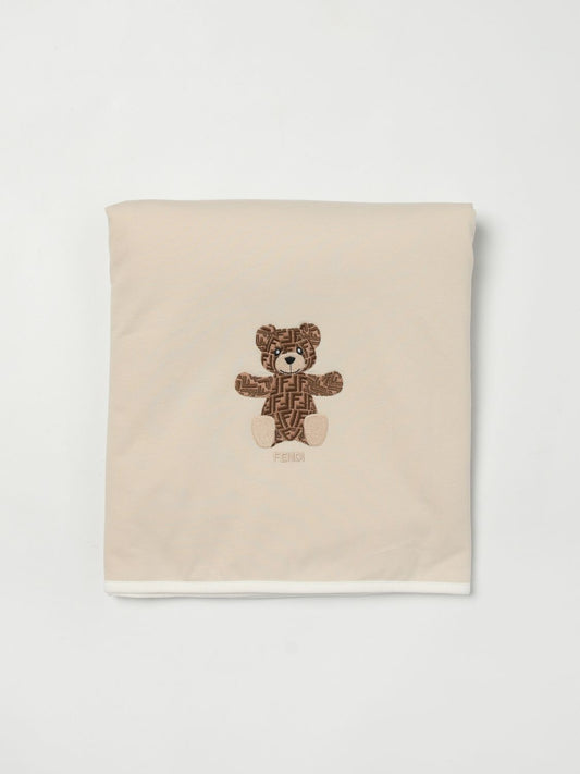 Fendi Blanket Kids Beige