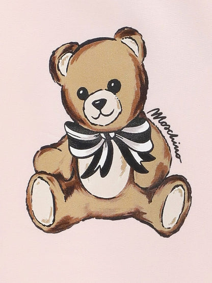 Moschino Sweater Kids Pink