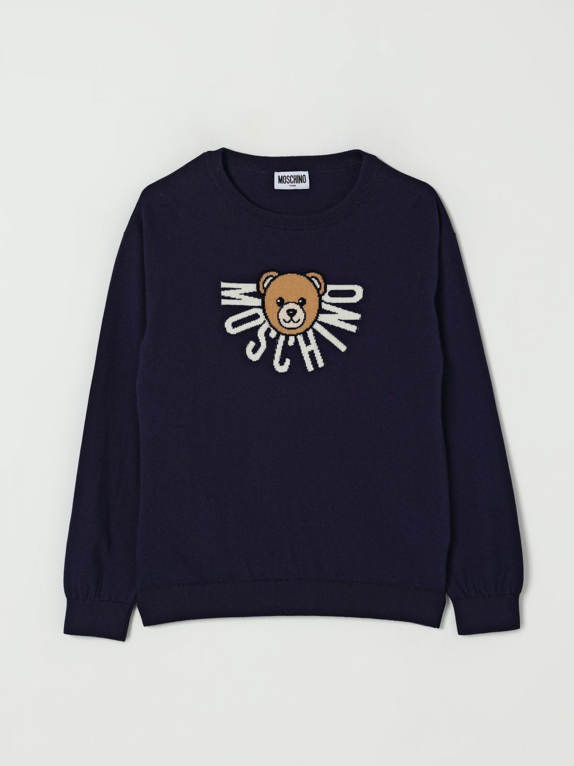 Moschino Sweater Kids Blue
