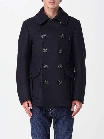 Dsquared2 Coat Men Blue