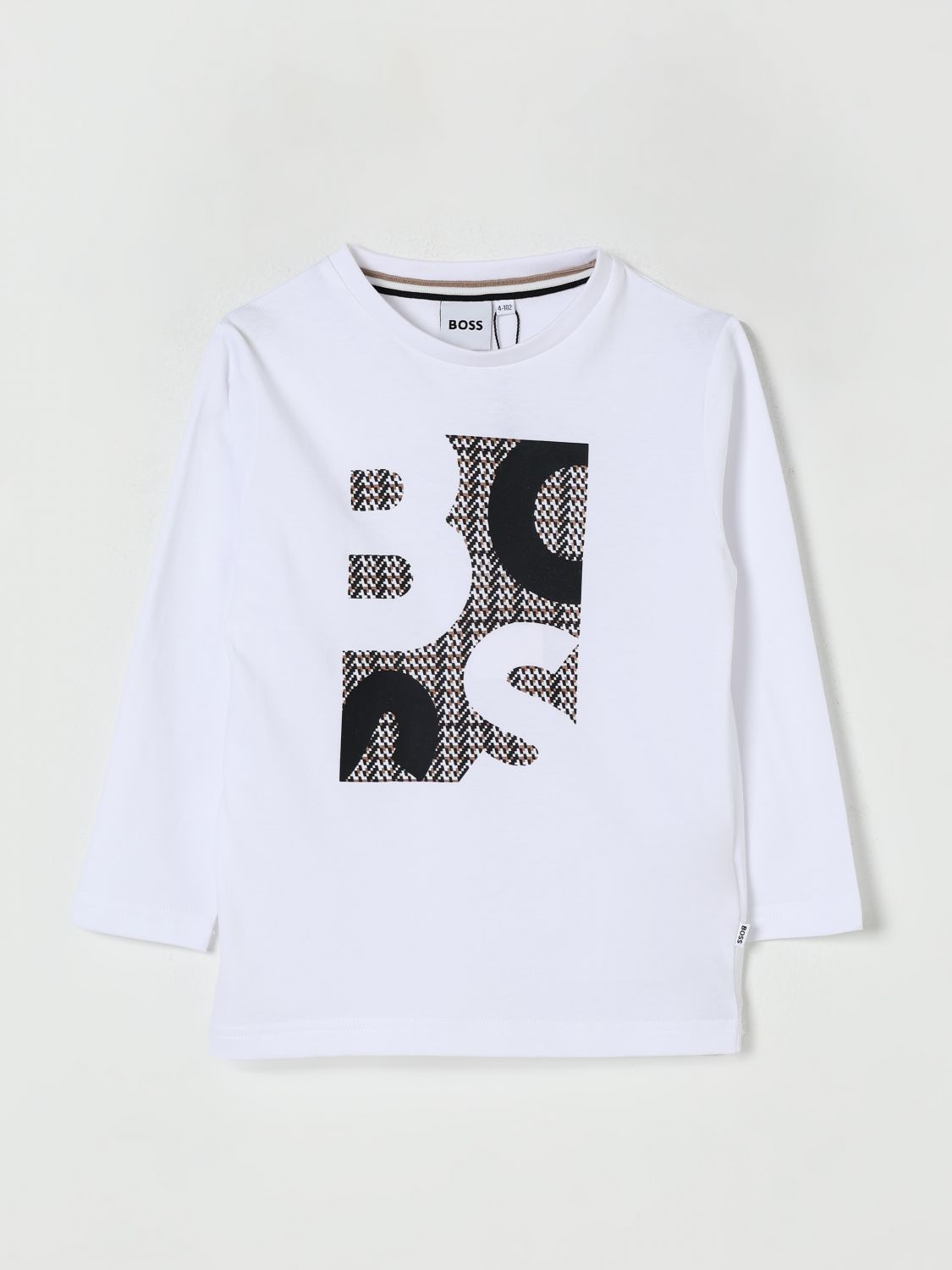 Boss T Shirt Kids White