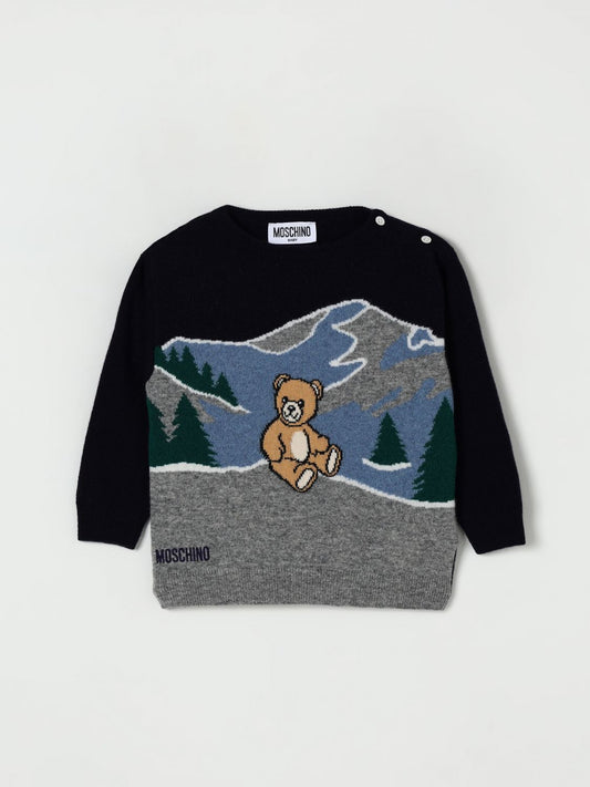 Moschino Sweater Kids Blue
