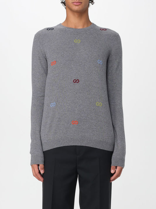 Gucci Sweater Men Grey