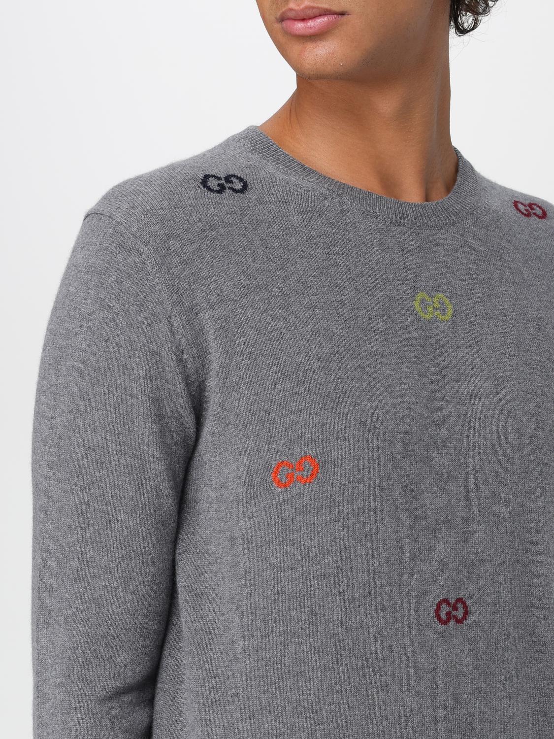 Gucci Sweater Men Grey
