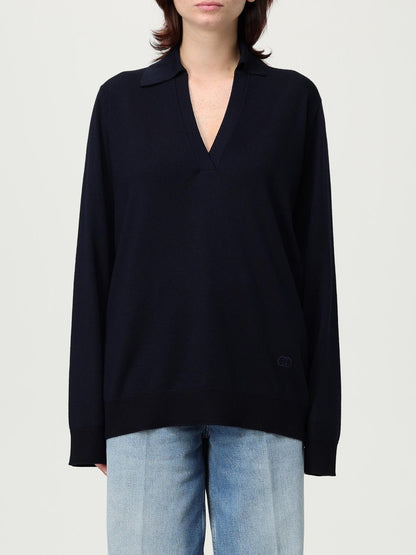 Gucci Polo Shirt Woman Navy