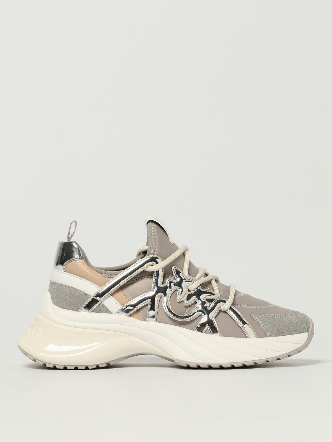 Pinko Sneakers Woman Beige