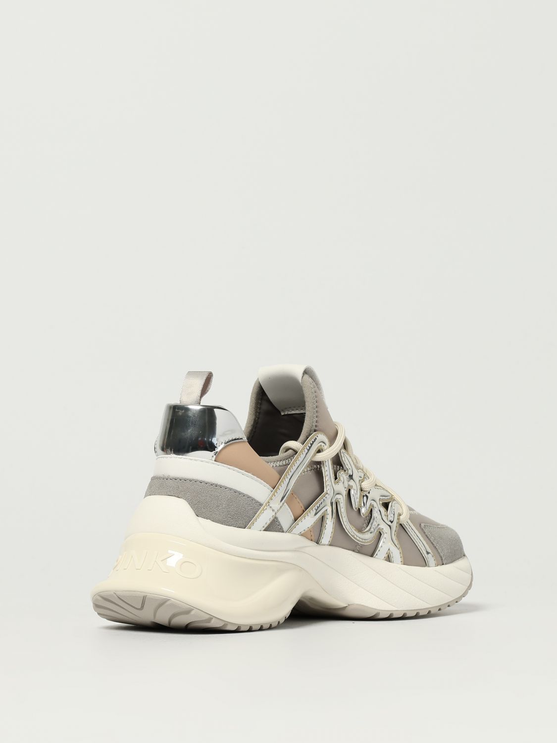Pinko Sneakers Woman Beige