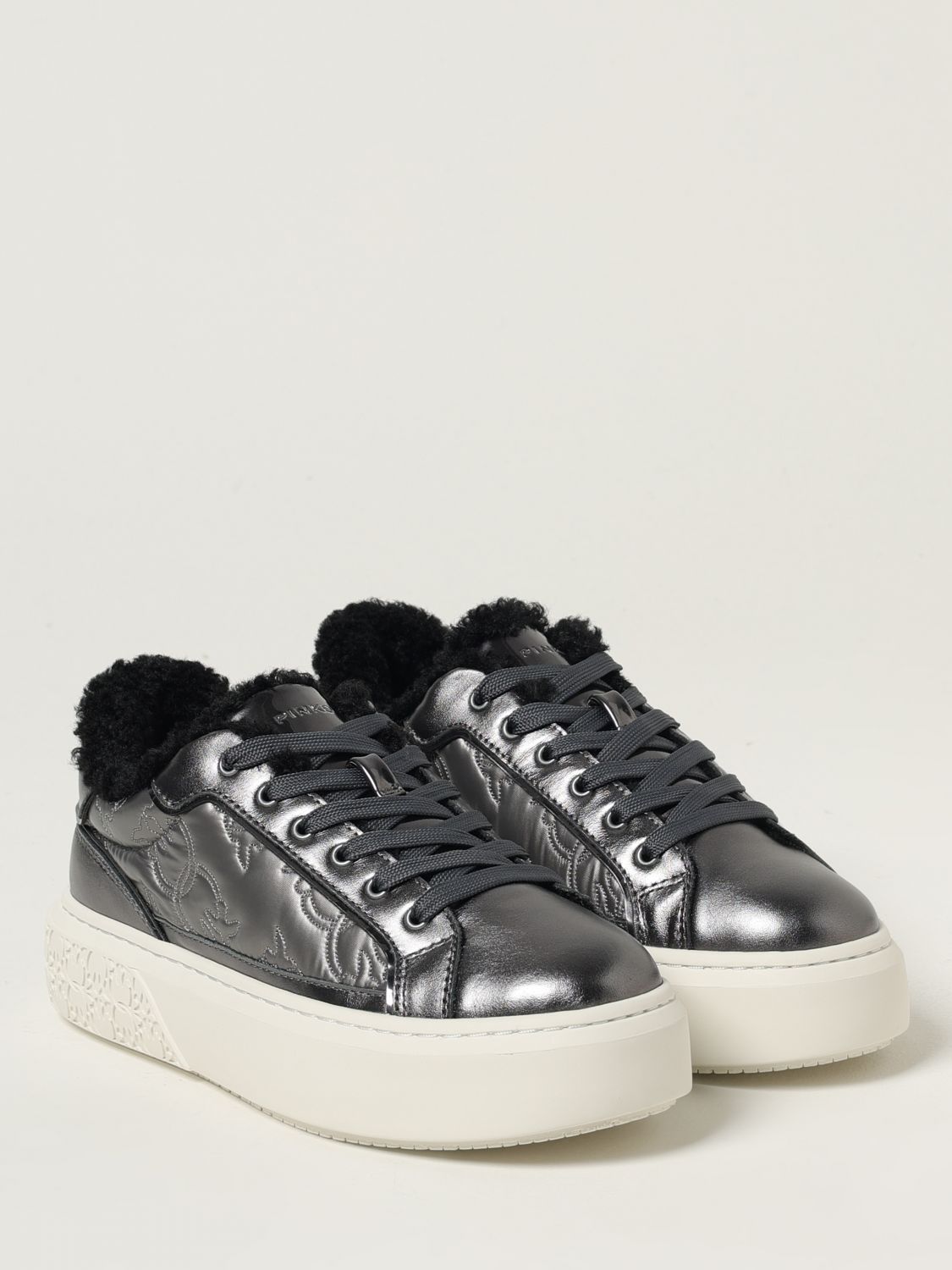 Pinko Sneakers Woman Grey