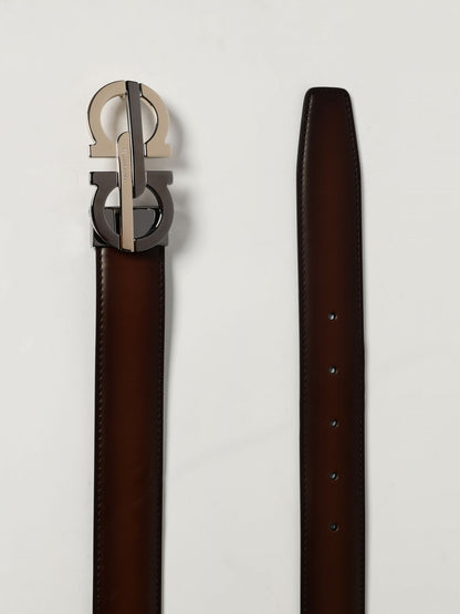 Ferragamo Belt Men Brown