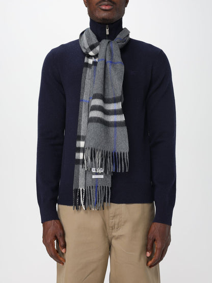 Burberry Scarf Men Grey