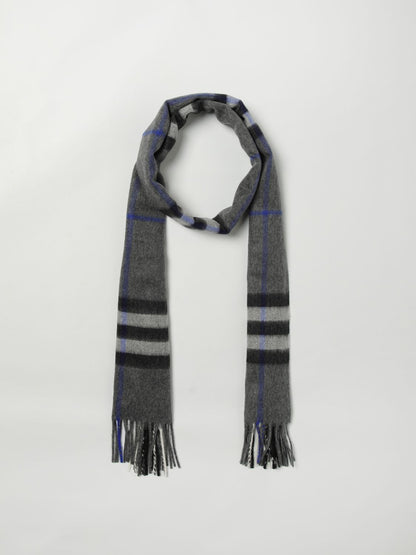 Burberry Scarf Men Grey
