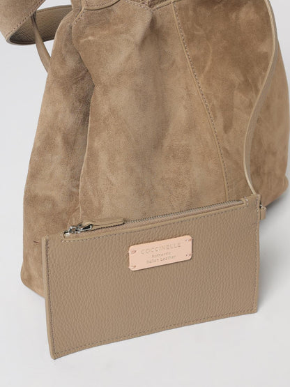 Coccinelle Shoulder Bag Woman Beige