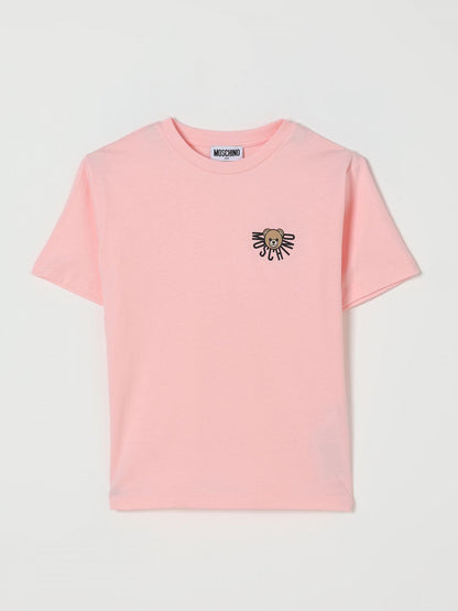 Moschino T Shirt Kids Pink