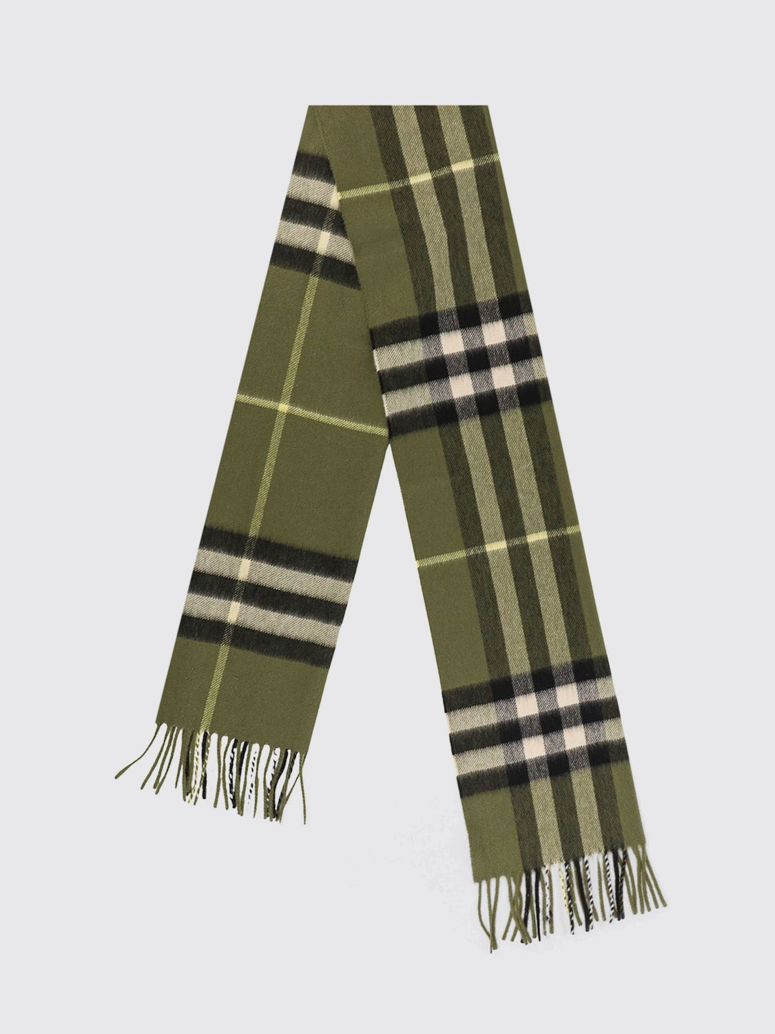 Burberry Scarf Men Green