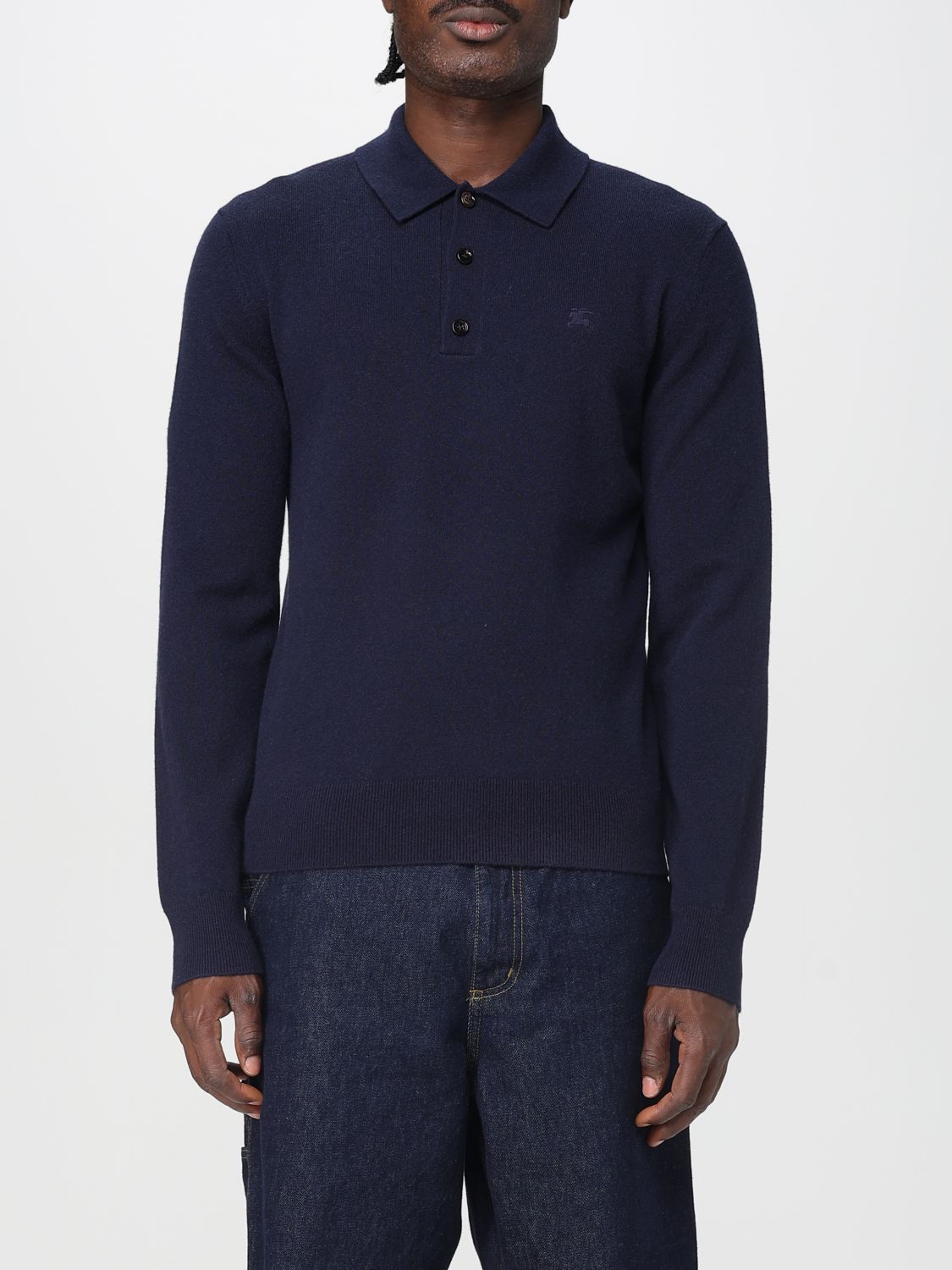 Burberry Sweater Men Blue