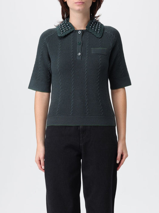 Pinko Polo Shirt Woman Green