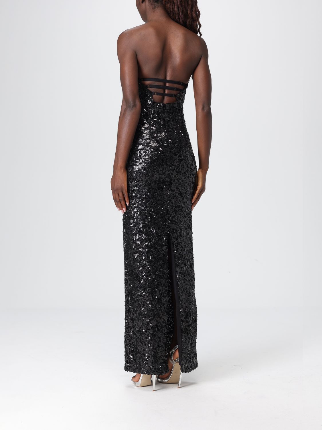Pinko Dress Woman Black