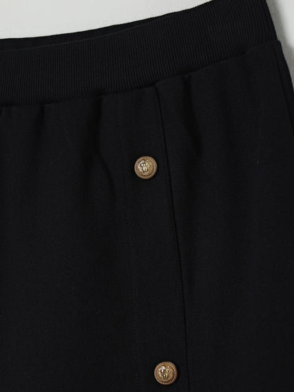 Balmain Skirt Kids Black